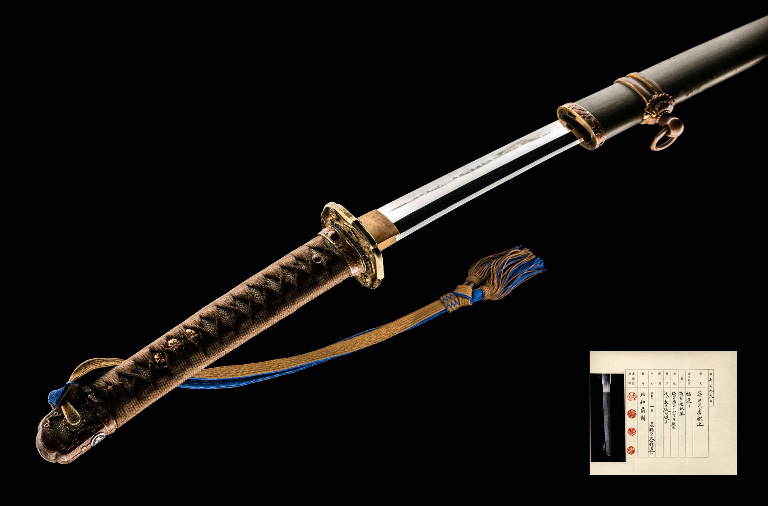 ujgu011 - An Ujifusa Army Officer Katana / 氏房 軍刀