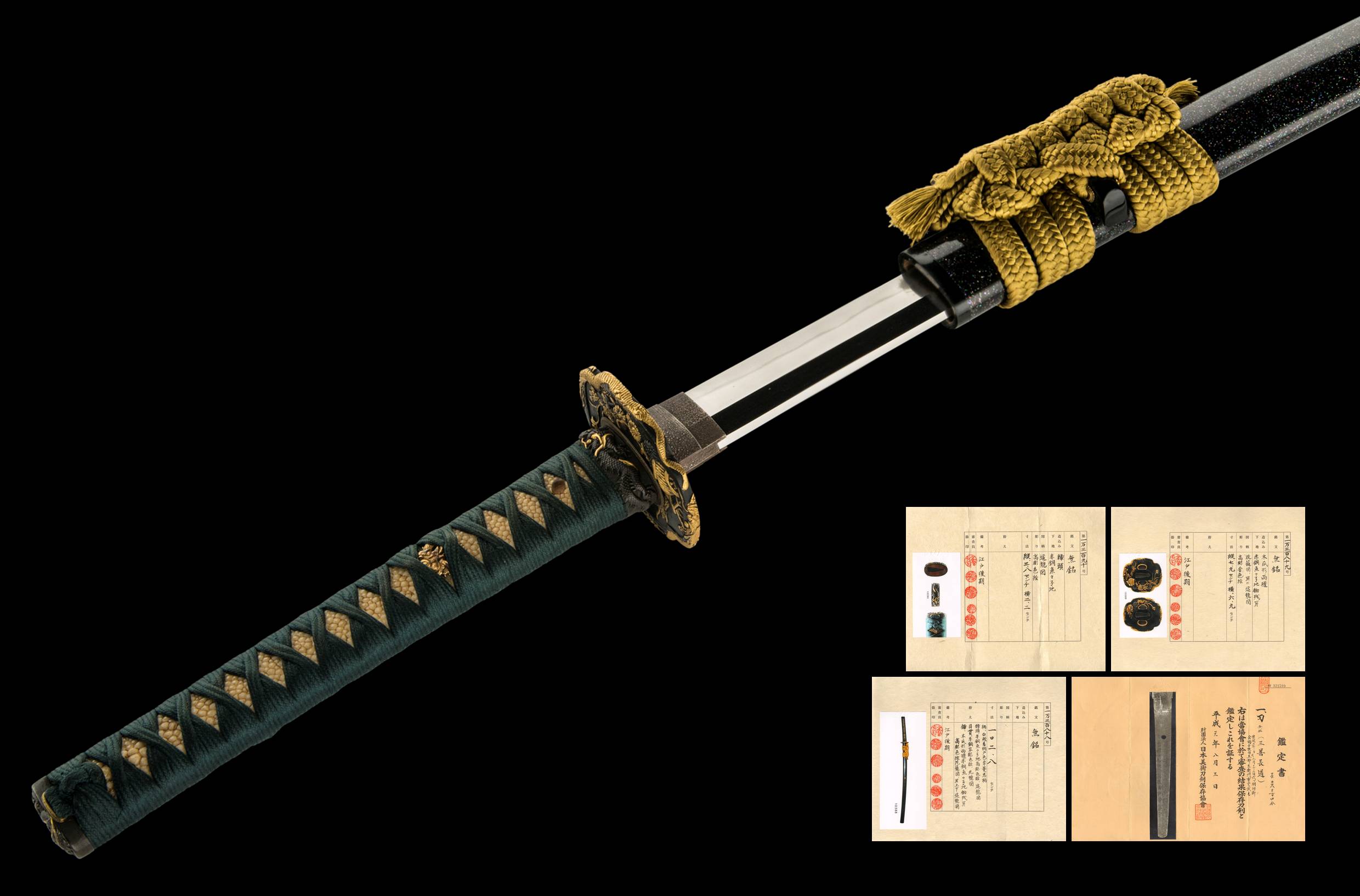 ujka369 - A Shodai Nagamichi Tameshigiri Katana / 初代三善長道 試し切り 刀