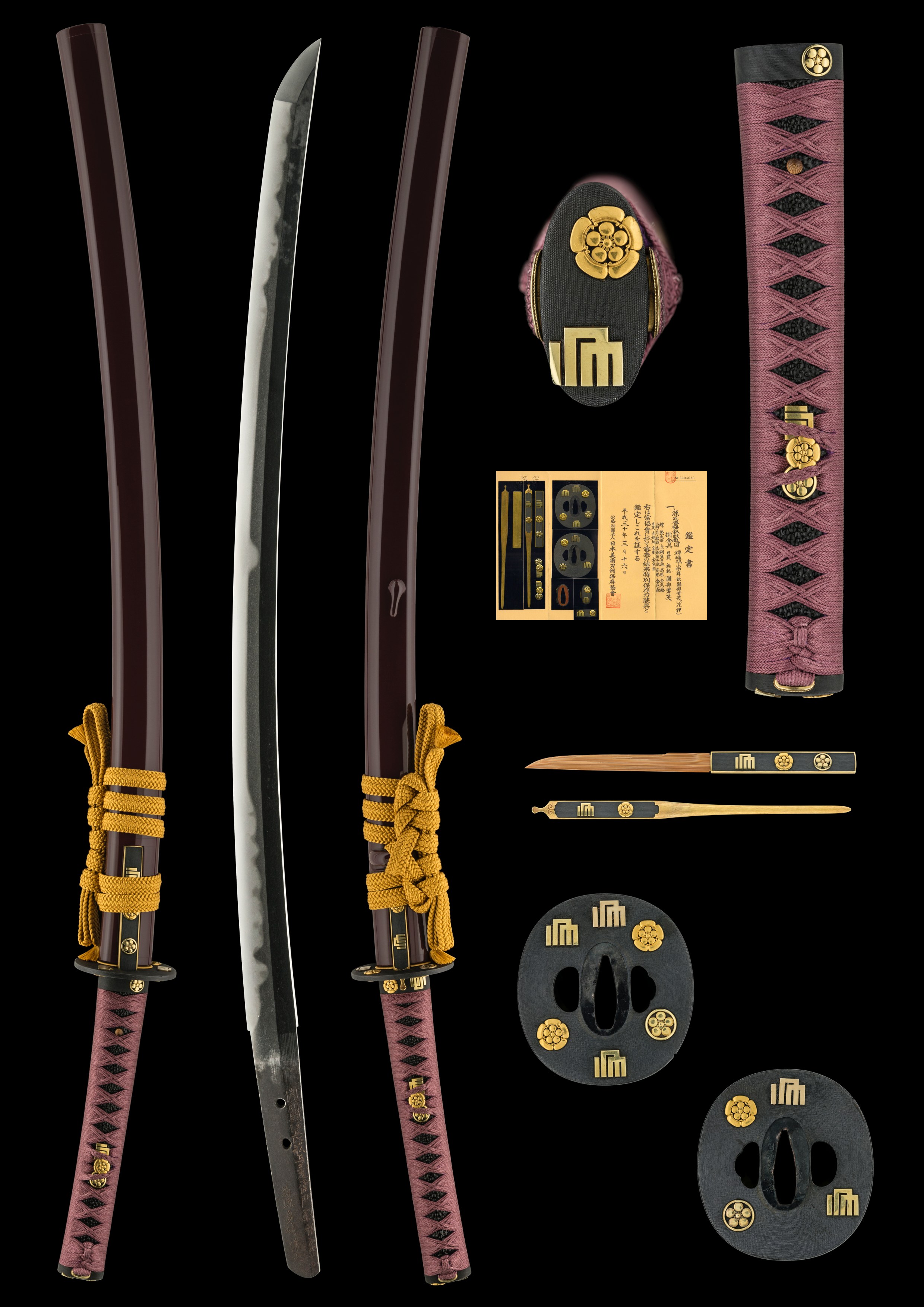 ujka382 - A Yosôzaemon Sukesada Katana - Custom Koshirae Project