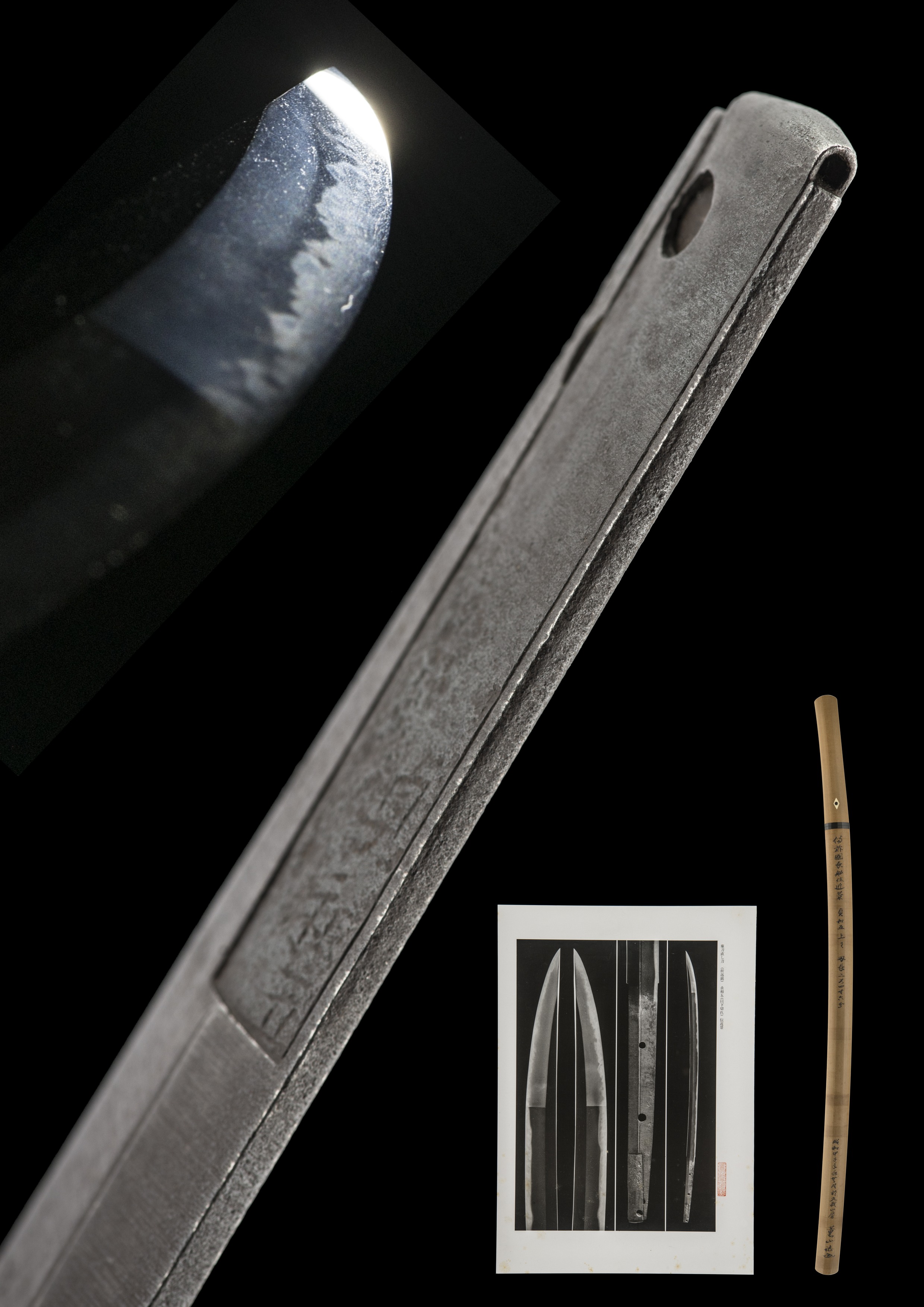 ujka454 - A Chikakage Naginata-naoshi Katana - NBTHK Tokubetsu Jûyô Tôken