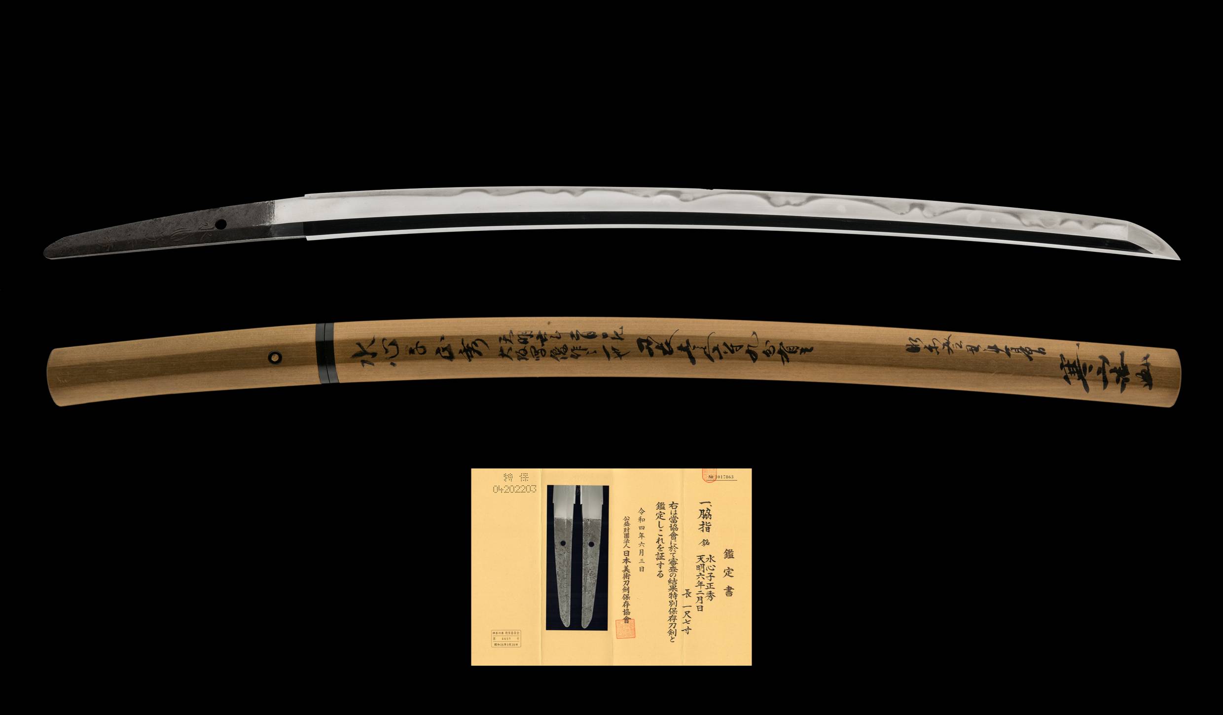 ujwa156 - A Suishinshi Masahide Wakizashi / 水心子正秀 脇差