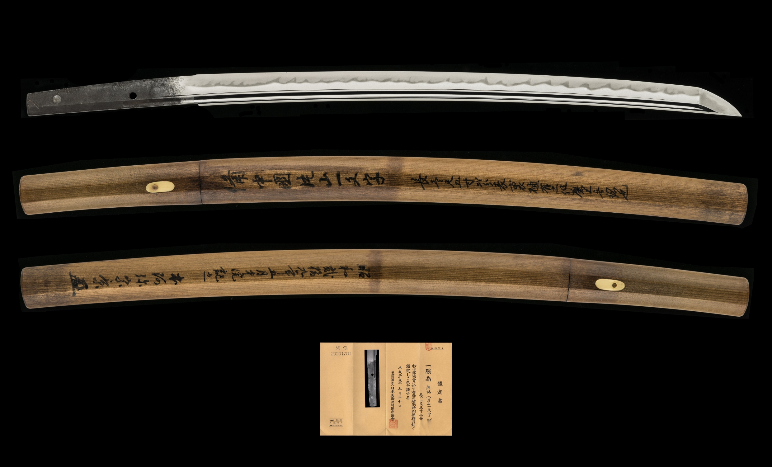 ujwa227 - A Katayama Ichimonji Wakizashi / 片山一文字 脇指